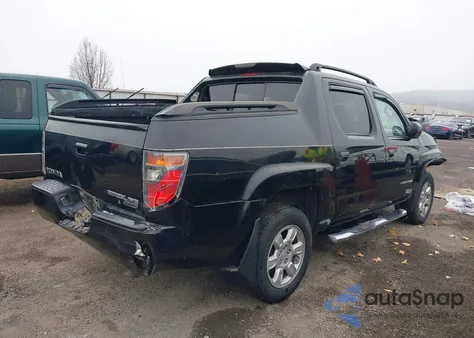 2006 Honda Ridgeline Rts from USA, damaged, VIN 2HJYK16436H544859